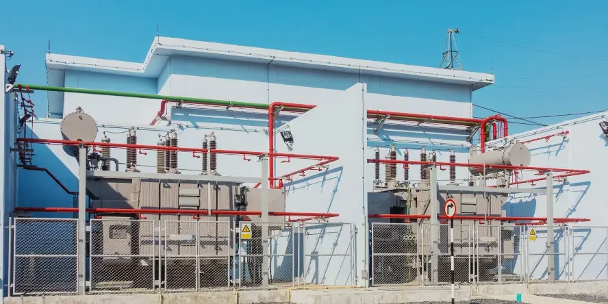 نظام CO2 لغرف المحولات