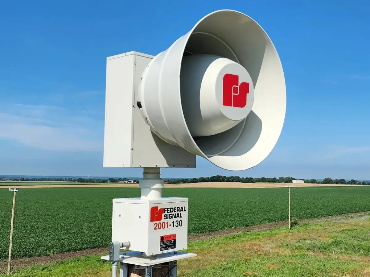 Installation of Outdoor Siren